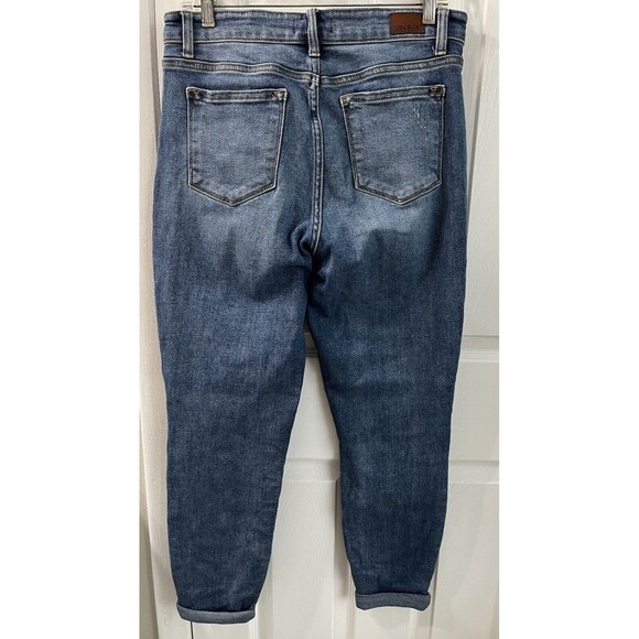 Judy Blue High Waist Slim Fit Medium Wash Jeans JB82176MD‎ Size 7/28 Spandex - Picture 10 of 11